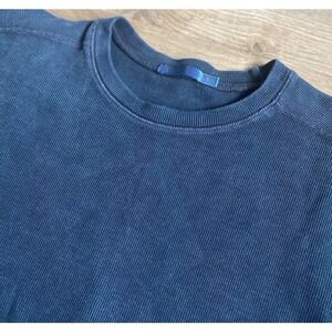 Agave Copper Men's Medium Thermal Shirt Nordic Long Sleeve Blue Full Cut